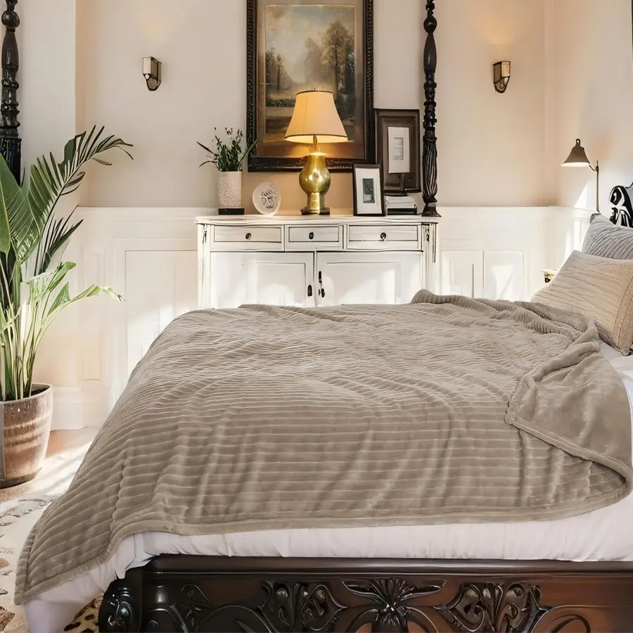 Электрическое одеяло, размер 84x90, 10 настройков тепла, таймер 112 часов, ультра плюшевое электрическое одеяло в рубчик для кровати, дивана, двойного цвета
Электрическое одеяло, размер 84x90, 10 настройков тепла, таймер 112 часов, ультра плюшевое электрическое одеяло в рубчик для кровати, дивана, двойного цвета