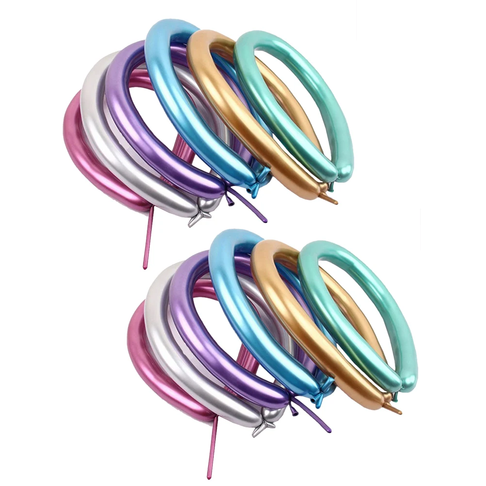 100Pcs Metallic Long Balloons Twisting Balloons for Fun Shapes Party Decor Balloon Animals Kit Metallic Twisting Balloon
100Pcs Metallic Long Balloons Twisting Balloons for Fun Shapes Party Decor Balloon Animals Kit Metallic Twisting Balloon