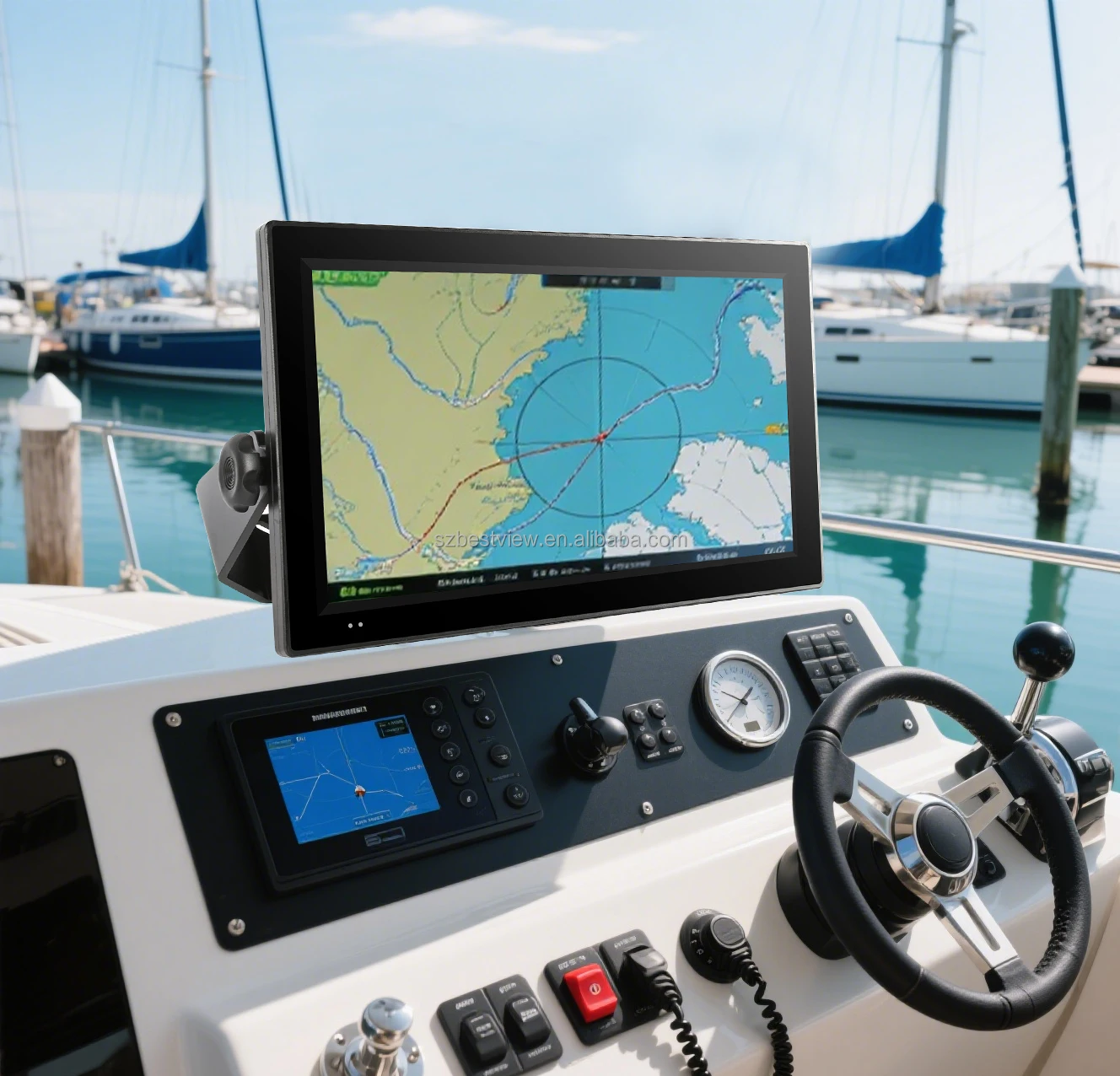 Waterproof IP67 Industrial Outdoor High Brightness 1000-1500 Nits DVI Touch Screen Fishing Boat Monitor
Waterproof IP67 Industrial Outdoor High Brightness 1000-1500 Nits DVI Touch Screen Fishing Boat Monitor