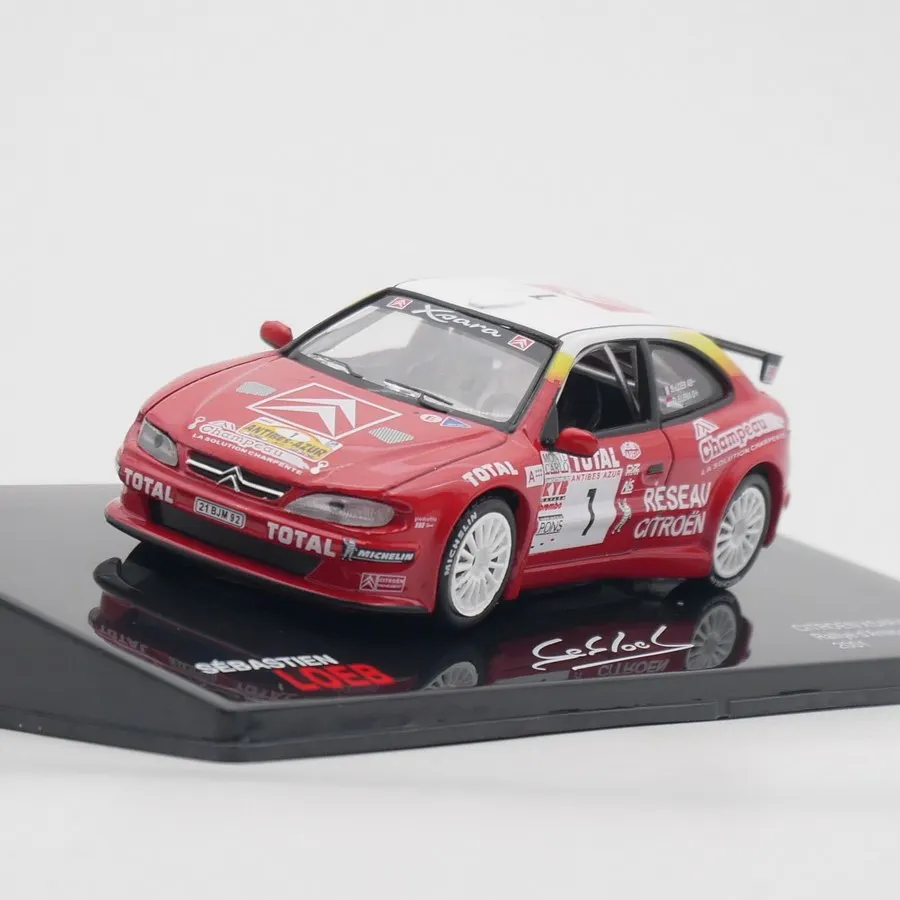 Diecast Ixo 1:43 Scale Citroen Xsara Kit Car WRC 2001 Loeb Rally Car Alloy Car Model
Diecast Ixo 1:43 Scale Citroen Xsara Kit Car WRC 2001 Loeb Rally Car Alloy Car Model