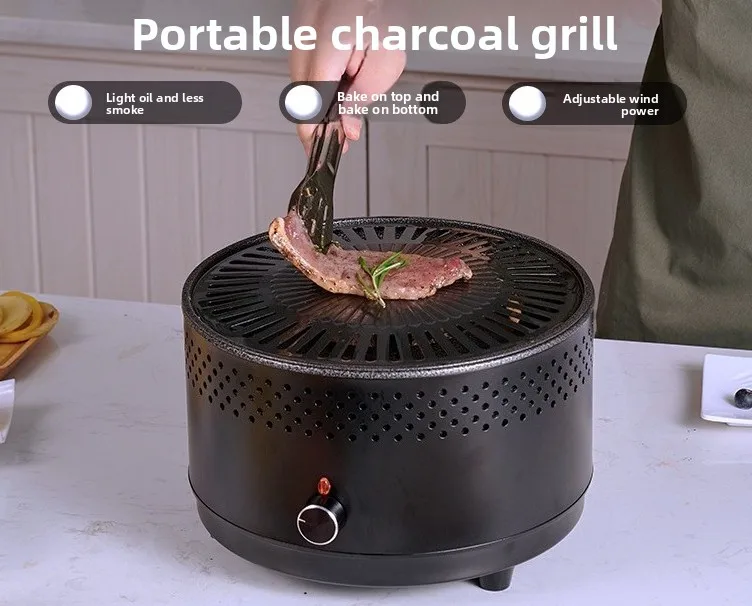 Outdoor camping barbecue grill Tea barbecue pot Household indoor stove Charcoal fire
Outdoor camping barbecue grill Tea barbecue pot Household indoor stove Charcoal fire