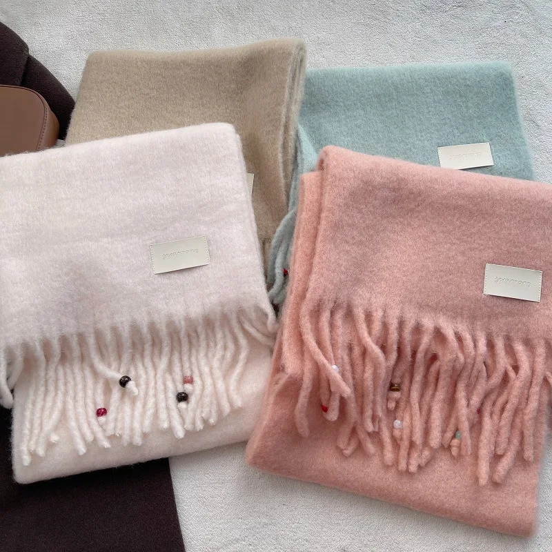 2025 New Thin Imitation Cashmere Women's Scarf Cold Resistant Essential Scarf with High Grade Solid Color Wool Containing Shawl
2025 New Thin Imitation Cashmere Women's Scarf Cold Resistant Essential Scarf with High Grade Solid Color Wool Containing Shawl