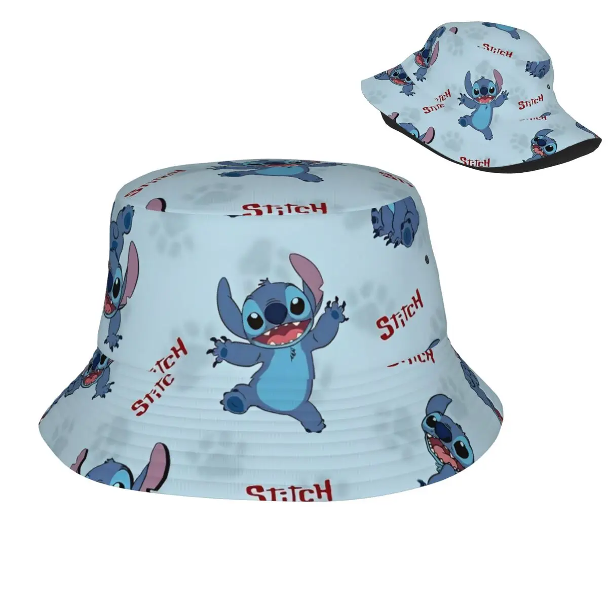 Vacation Headwear Stitch & Lilo Cartoon Accessories Bucket Hat Kawaii Girl Sun Caps
Vacation Headwear Stitch & Lilo Cartoon Accessories Bucket Hat Kawaii Girl Sun Caps