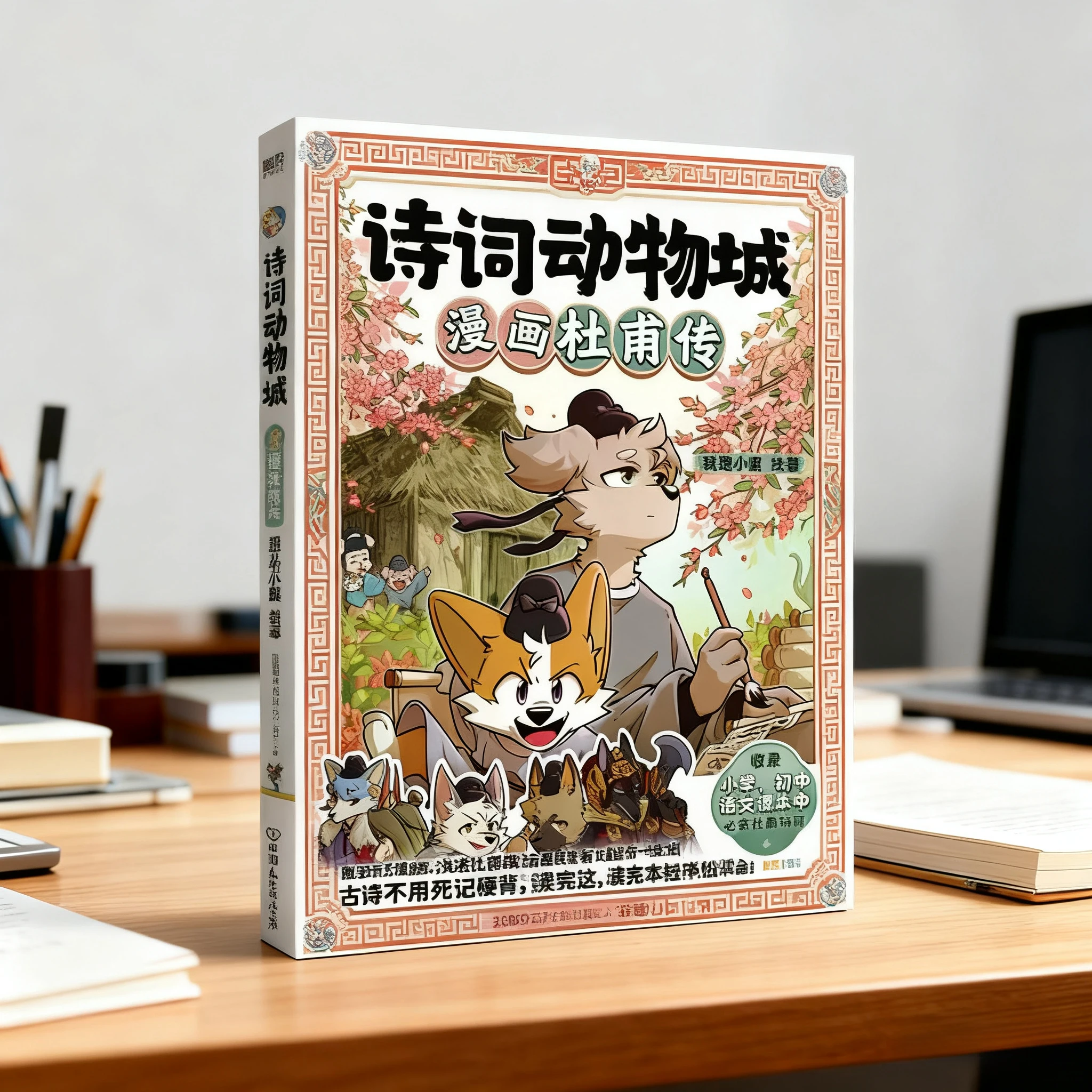 Book-winshare Poetry Animal City Comic Du Fu Biography
Book-winshare Poetry Animal City Comic Du Fu Biography