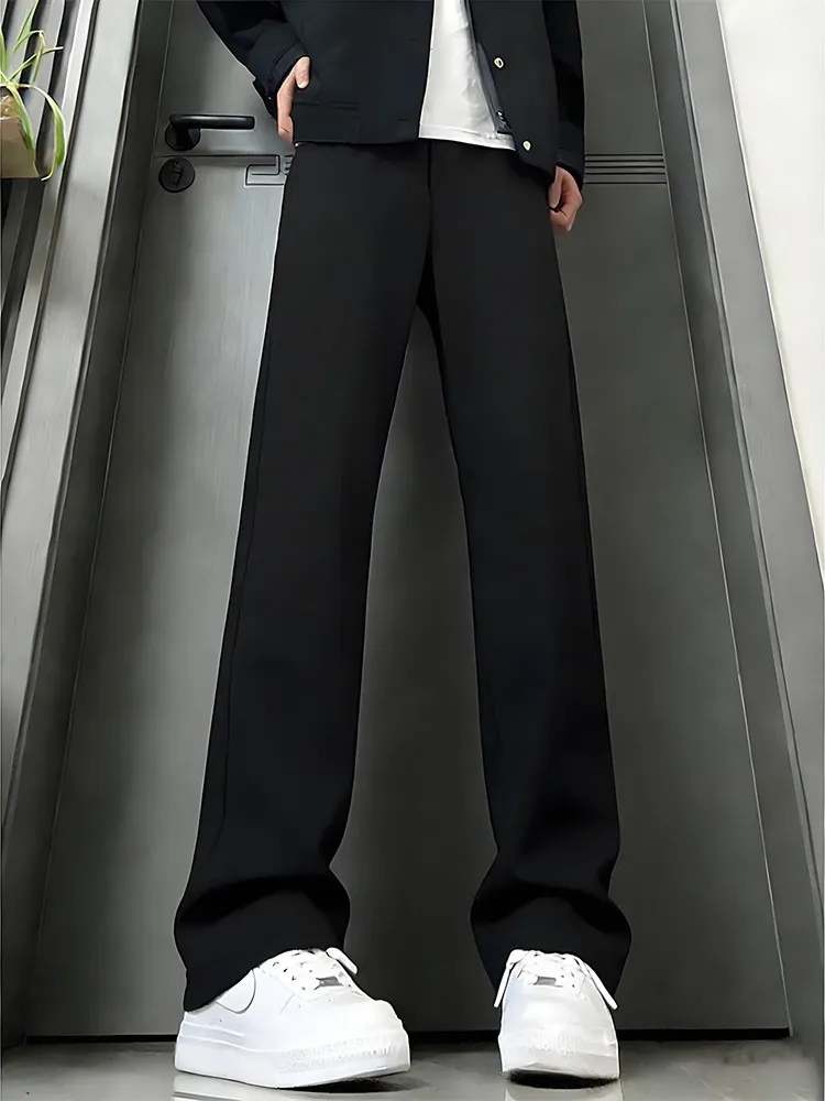 Bla Casual Straight Leg Men's Pants Spring Season Slimming Drapey Sle Casual Suit Trousers mid Waist Other Material
Bla Casual Straight Leg Men's Pants Spring Season Slimming Drapey Sle Casual Suit Trousers mid Waist Other Material