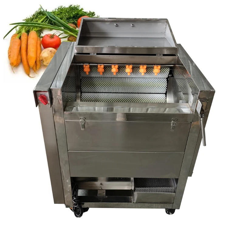 High Performance Vegetable Washing And Peeling Machine Industrial Yam Peeling Machine 750KG / hour
High Performance Vegetable Washing And Peeling Machine Industrial Yam Peeling Machine 750KG / hour
