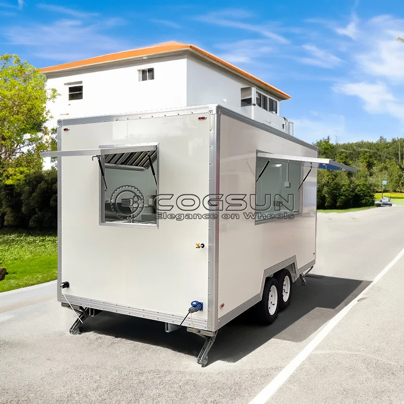 Mobile Coffee and Bubble Tea Business Cart Compact Food Trailer with Equipment
Mobile Coffee and Bubble Tea Business Cart Compact Food Trailer with Equipment