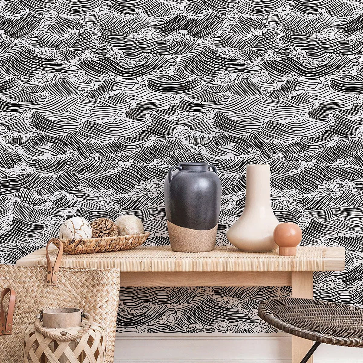 Black Or Blue Seawater Pattern Vinyl Wallpaper Chic Peel And Stick Line PVC Home Decor Retro Self Adhesive Cabinet Sticker
Black Or Blue Seawater Pattern Vinyl Wallpaper Chic Peel And Stick Line PVC Home Decor Retro Self Adhesive Cabinet Sticker