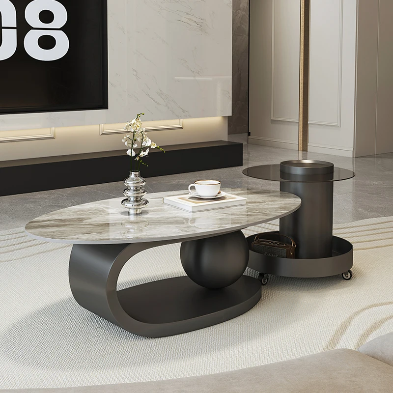Designer Creative Coffee Tables Oval Small Apartment Minimalist Senior Sense Side Table Simple Clear Table Basse Home Furniture
Designer Creative Coffee Tables Oval Small Apartment Minimalist Senior Sense Side Table Simple Clear Table Basse Home Furniture