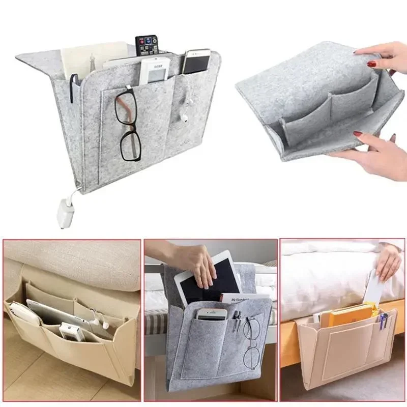 Felt Bedside Storage Bag Pouch Bed Desk Bag Sofa TV Remote Control Hanging Caddy Couch Storage Organizer Bed Holder Pockets
Felt Bedside Storage Bag Pouch Bed Desk Bag Sofa TV Remote Control Hanging Caddy Couch Storage Organizer Bed Holder Pockets