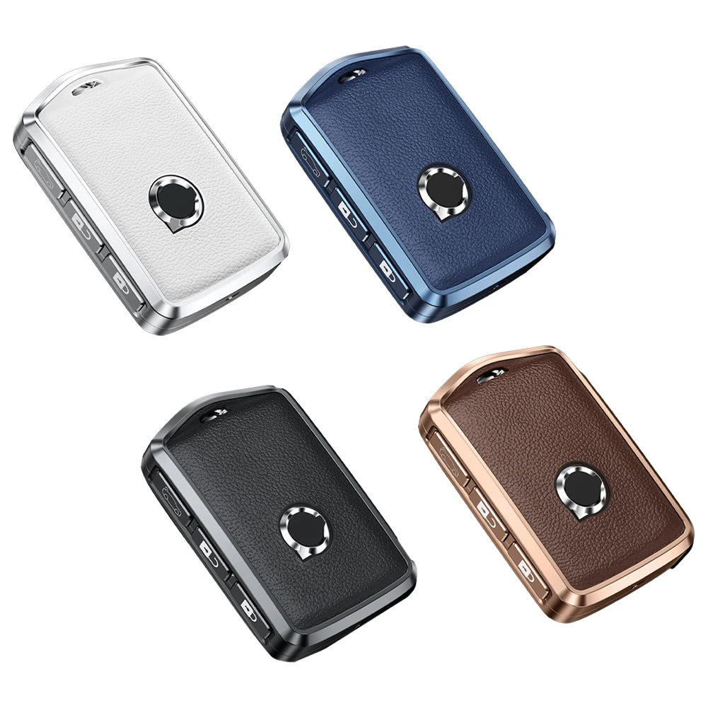 Aluminium Leather Car Key Fob Case Covers Holder Shell Fit For Volvo S60 S90 XC40 XC60 XC60 XC70 V90 Auto Accessaries Keychain
Aluminium Leather Car Key Fob Case Covers Holder Shell Fit For Volvo S60 S90 XC40 XC60 XC60 XC70 V90 Auto Accessaries Keychain