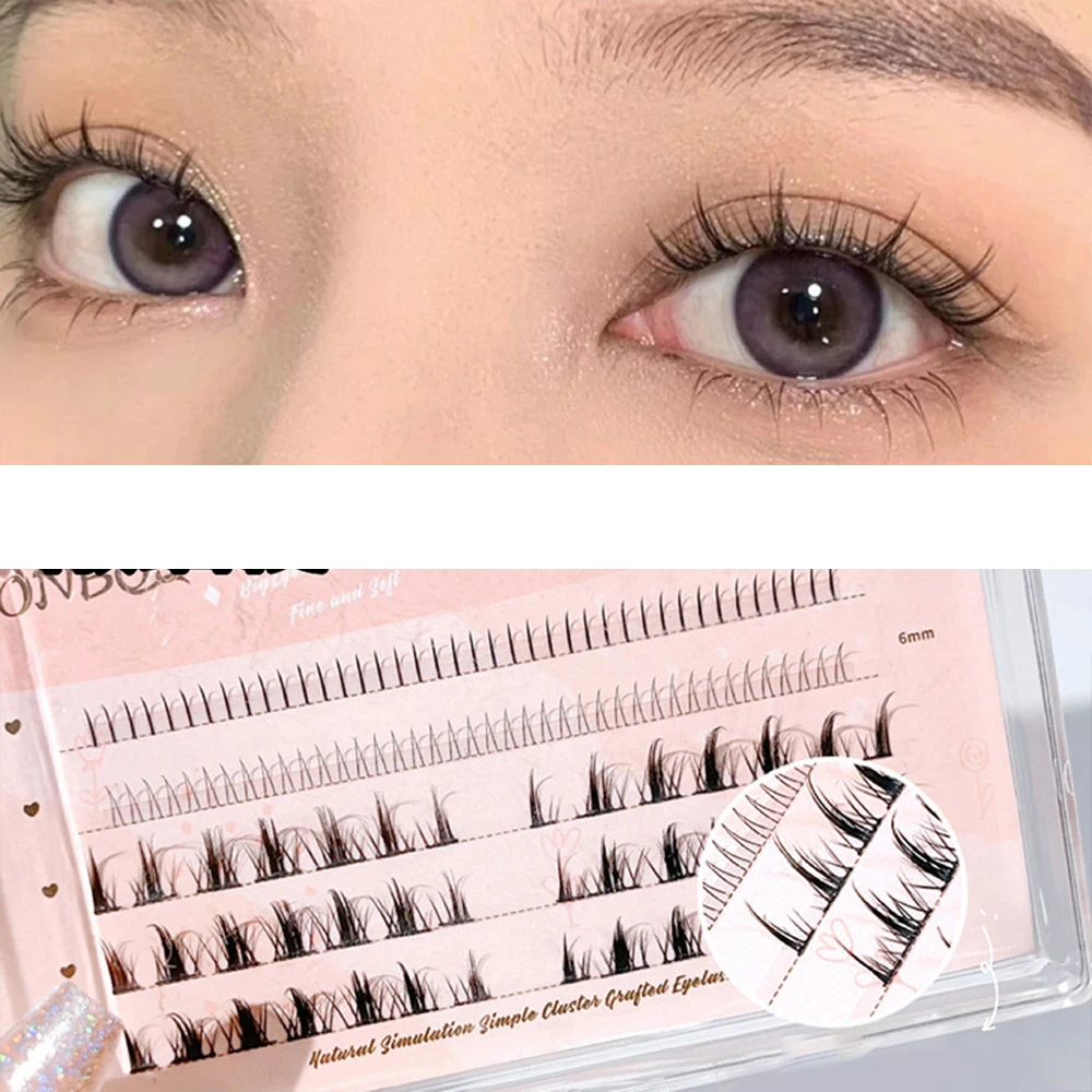 A Type False Eyelashes Natural Fish Tail & Little Devil Fairy Segmented Fake Eyelash Lower Lash Korean Eye Makeup
A Type False Eyelashes Natural Fish Tail & Little Devil Fairy Segmented Fake Eyelash Lower Lash Korean Eye Makeup