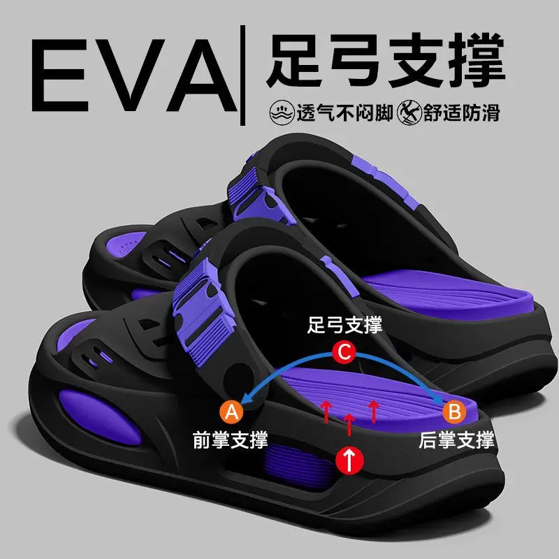 Arch support slippers for men, 2026 new summer wear, wear-resistant EVA anti-skid and odor proof driving thick soled sandals
Arch support slippers for men, 2026 new summer wear, wear-resistant EVA anti-skid and odor proof driving thick soled sandals