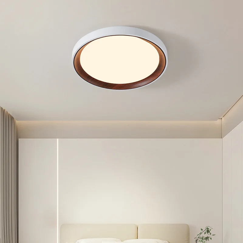 Modern minimalist bedroom light retro walnut grain full spectrum eye protection study ceiling light modern minimalist light
Modern minimalist bedroom light retro walnut grain full spectrum eye protection study ceiling light modern minimalist light