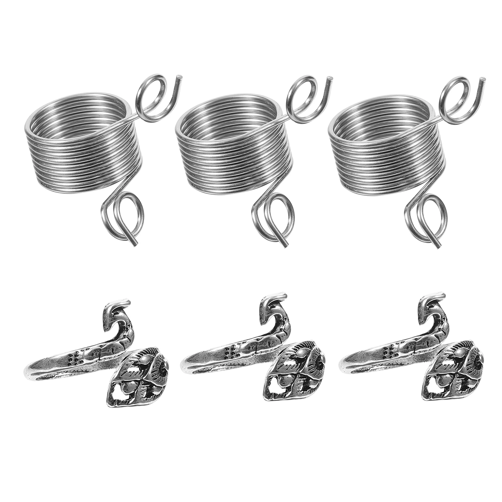 6pcs Yarn Guide Metal Material Lightweight Compact Knitting Loop DIY Craft Sewing Tools Accessories Crochet Loop Ring Finger
6pcs Yarn Guide Metal Material Lightweight Compact Knitting Loop DIY Craft Sewing Tools Accessories Crochet Loop Ring Finger