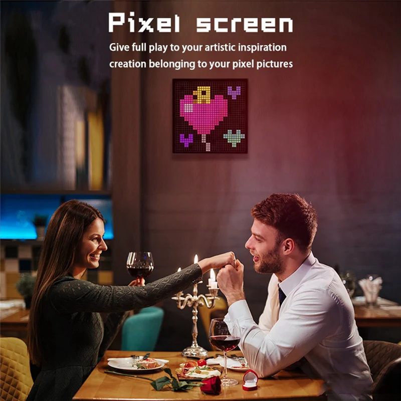 FUFU LED Pixel APP Дисплей управления мобильным телефоном 32X32 Программируемый ночник Светодиодный экран Пиксельный экран Прикроватный светильник Британская вилка
FUFU LED Pixel APP Дисплей управления мобильным телефоном 32X32 Программируемый ночник Светодиодный экран Пиксельный экран Прикроватный светильник Британская вилка