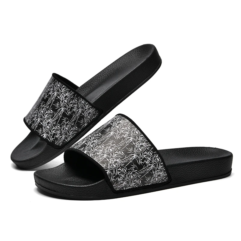 Men's Shoes 38-45 Bamboo Print Fashion Slippers Thick-soled High-end Sandals Summer New Beach Flat Non-Slip Bathroom
Men's Shoes 38-45 Bamboo Print Fashion Slippers Thick-soled High-end Sandals Summer New Beach Flat Non-Slip Bathroom