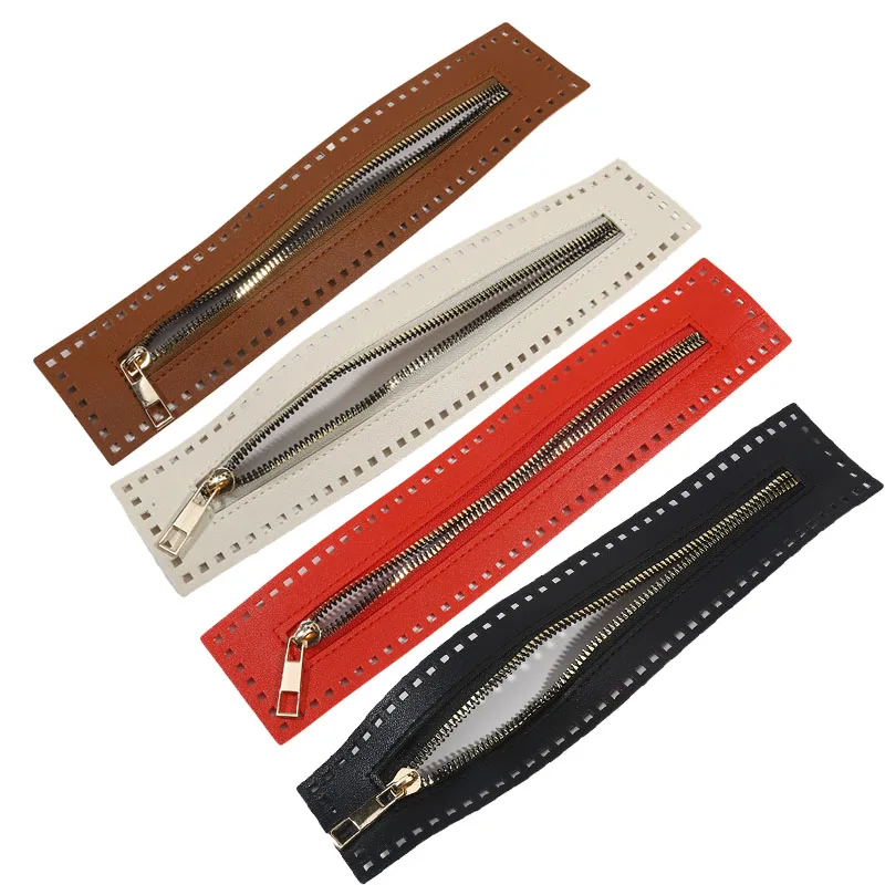 27cm Long Leather Zipper Useful For Crochet Bag Hardware Soild Zipper Sewing Accessory Useful Handbag Leather Zipper Practical
27cm Long Leather Zipper Useful For Crochet Bag Hardware Soild Zipper Sewing Accessory Useful Handbag Leather Zipper Practical