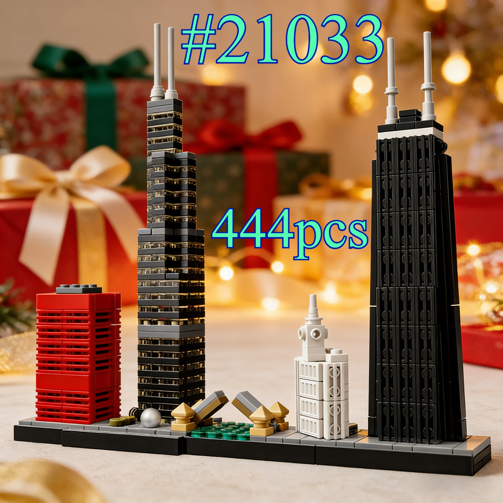 Набор строительных блоков «Великолепный город Чикаго» 21033, 444 детали, совместимый с Lego, идеально подходит для рождественских подарков.
Набор строительных блоков «Великолепный город Чикаго» 21033, 444 детали, совместимый с Lego, идеально подходит для рождественских подарков.