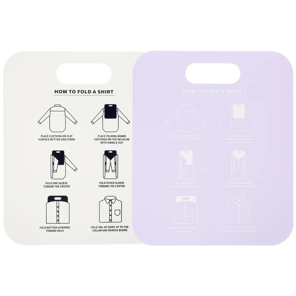 2 Pcs Men's Sweaters Clothes Board Garment Support Laundry Folders Shirt Folding Tool Lining for Travel
2 Pcs Men's Sweaters Clothes Board Garment Support Laundry Folders Shirt Folding Tool Lining for Travel