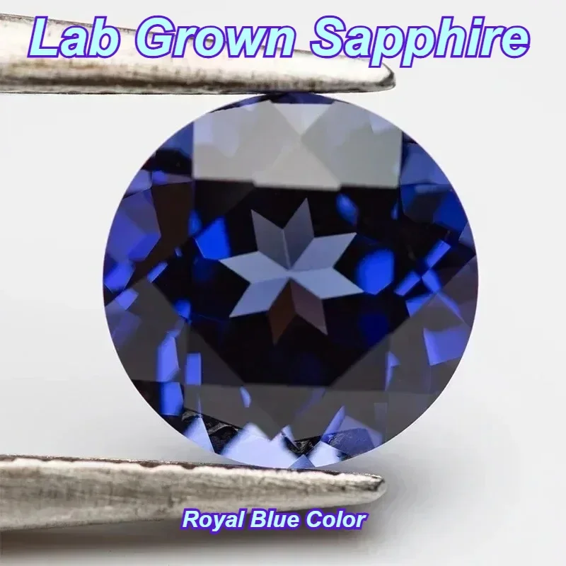 Lab Grown Sapphire Royal Blue Color Round Cut DIY Jewelry Production Main Materials Selectable AGL Certificate
Lab Grown Sapphire Royal Blue Color Round Cut DIY Jewelry Production Main Materials Selectable AGL Certificate