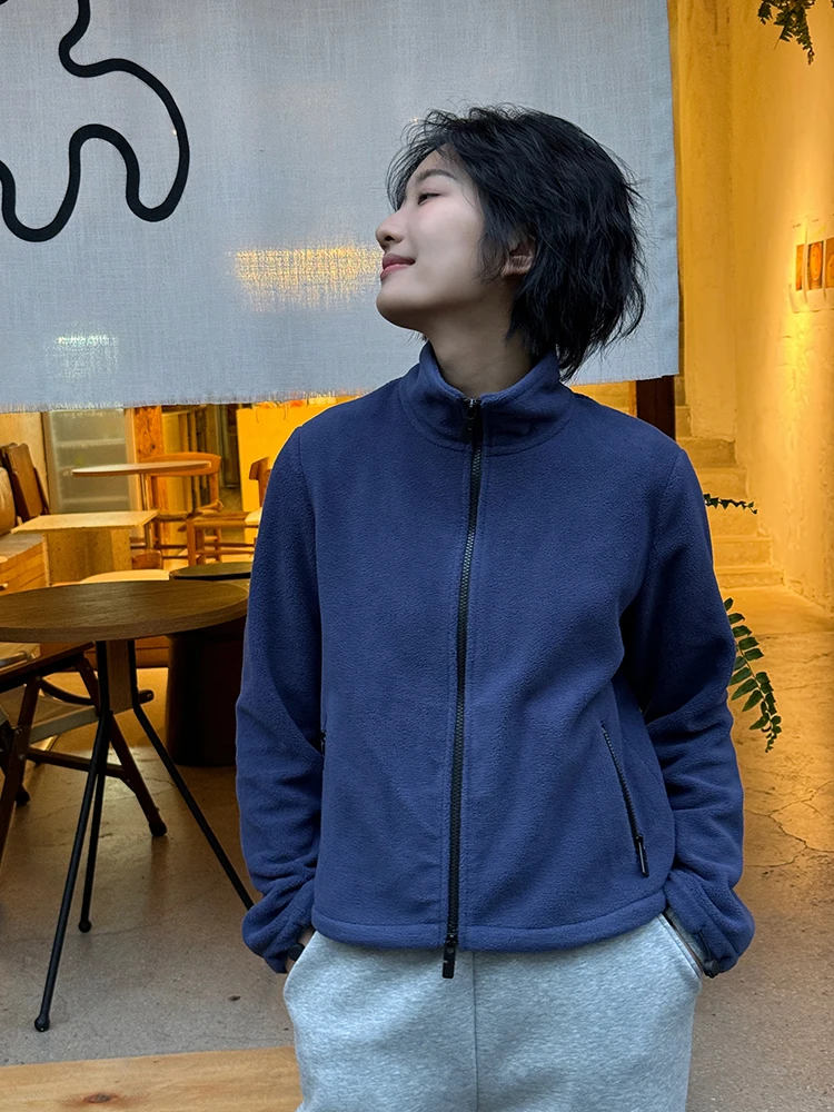 Blue Stand Collar Fce Jaet Women's New Sle Spring Warm Windbreaker Inner Fce Lined Coat Commute Sle Loose Fit
Blue Stand Collar Fce Jaet Women's New Sle Spring Warm Windbreaker Inner Fce Lined Coat Commute Sle Loose Fit