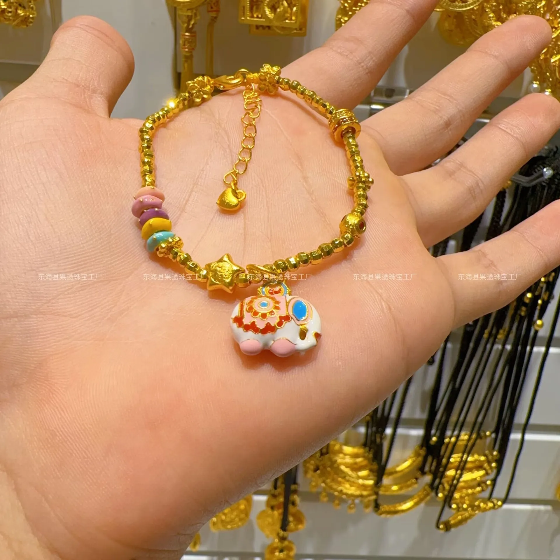 Plated With Genuine Gold Strong Preservation Ancient Sand Pendant Burned Blue All Kinds Of Joyful Bouncing Di Bead Girls Gift
Plated With Genuine Gold Strong Preservation Ancient Sand Pendant Burned Blue All Kinds Of Joyful Bouncing Di Bead Girls Gift
