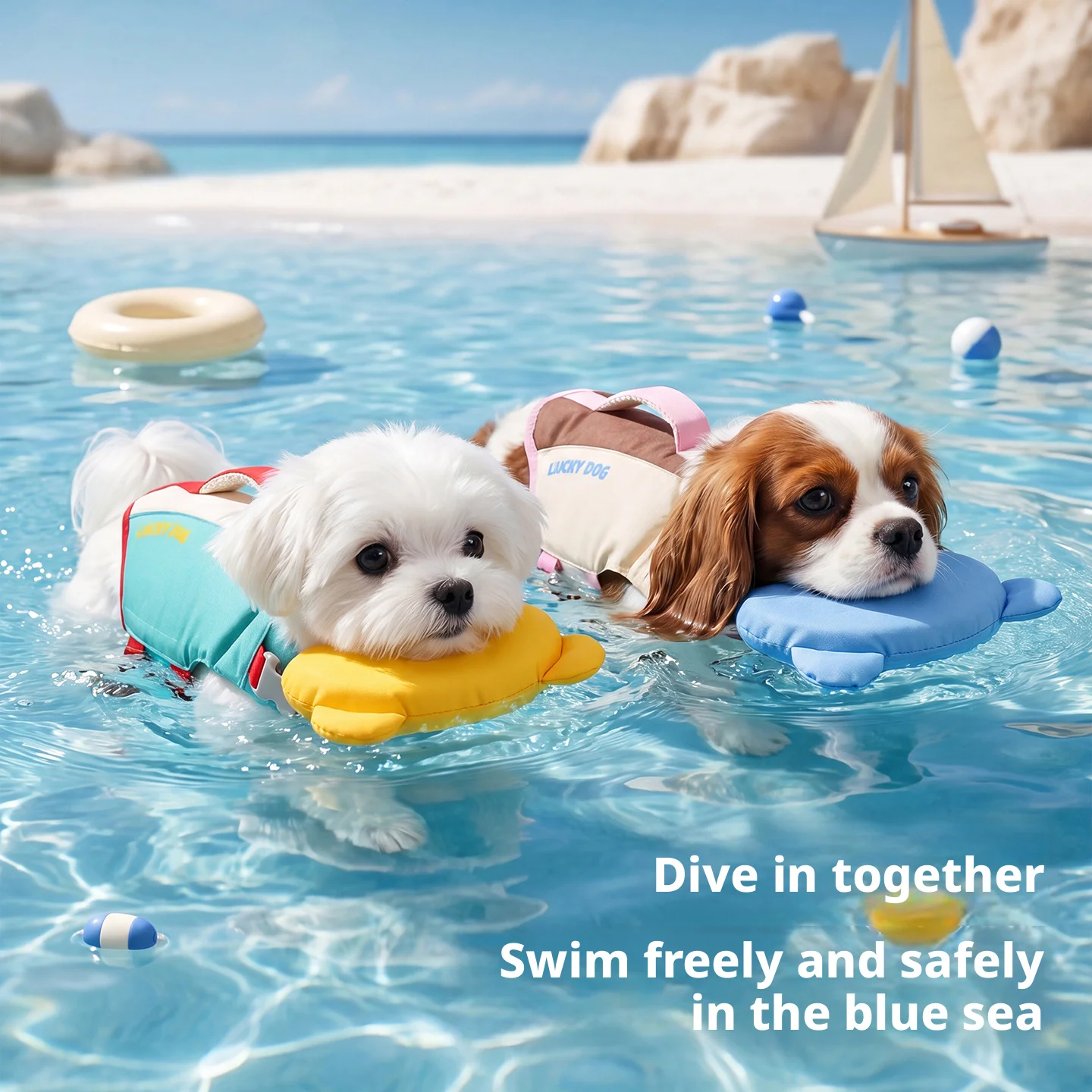 SHINEKNOT Summer Dog Life Jacket Portable Super Large Buoyancy Swimming Suit Small And Medium-Sized Dog Clothing
SHINEKNOT Summer Dog Life Jacket Portable Super Large Buoyancy Swimming Suit Small And Medium-Sized Dog Clothing