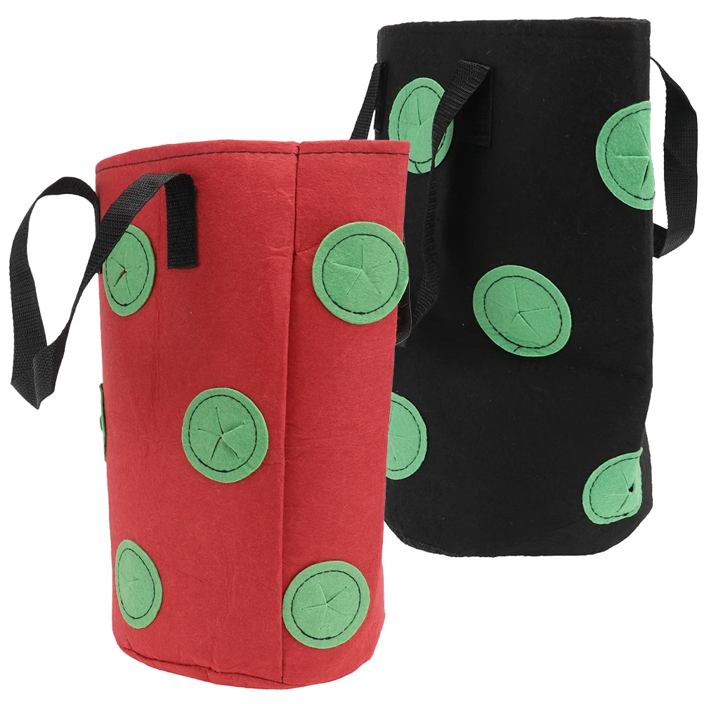 2Pcs Strawberry Grow Bags 12 Holes Non-woven Planters Outdoor Indoor Hanging Vegetable Tomato Gardening
2Pcs Strawberry Grow Bags 12 Holes Non-woven Planters Outdoor Indoor Hanging Vegetable Tomato Gardening