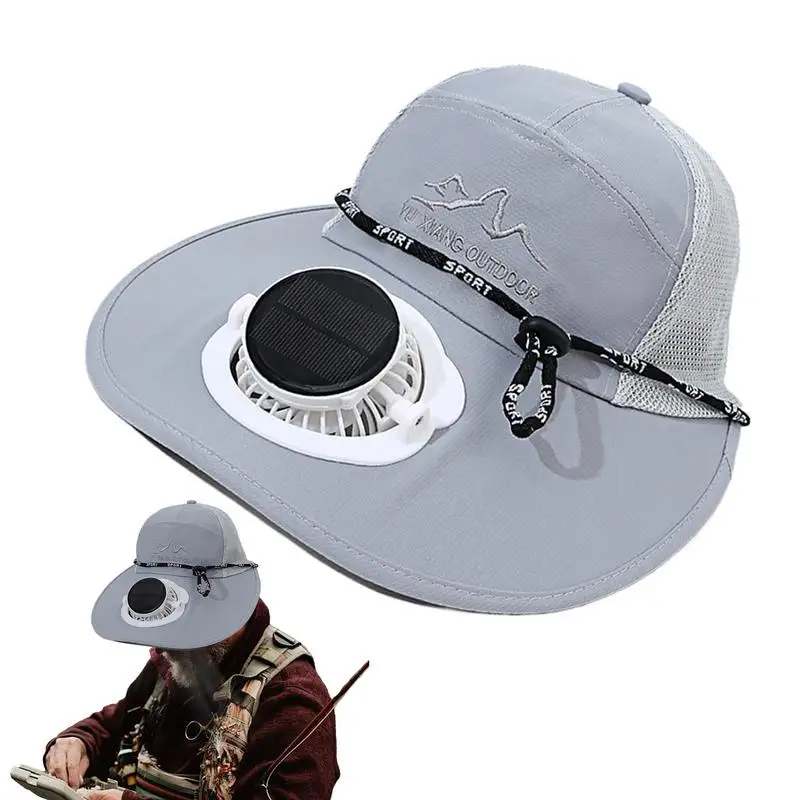 Sun Protection UPF50 Hats With Solar Powered Fan Summer Solar Charging Sun Hat With Fan For Running Outdoor Sports Camping
Sun Protection UPF50 Hats With Solar Powered Fan Summer Solar Charging Sun Hat With Fan For Running Outdoor Sports Camping