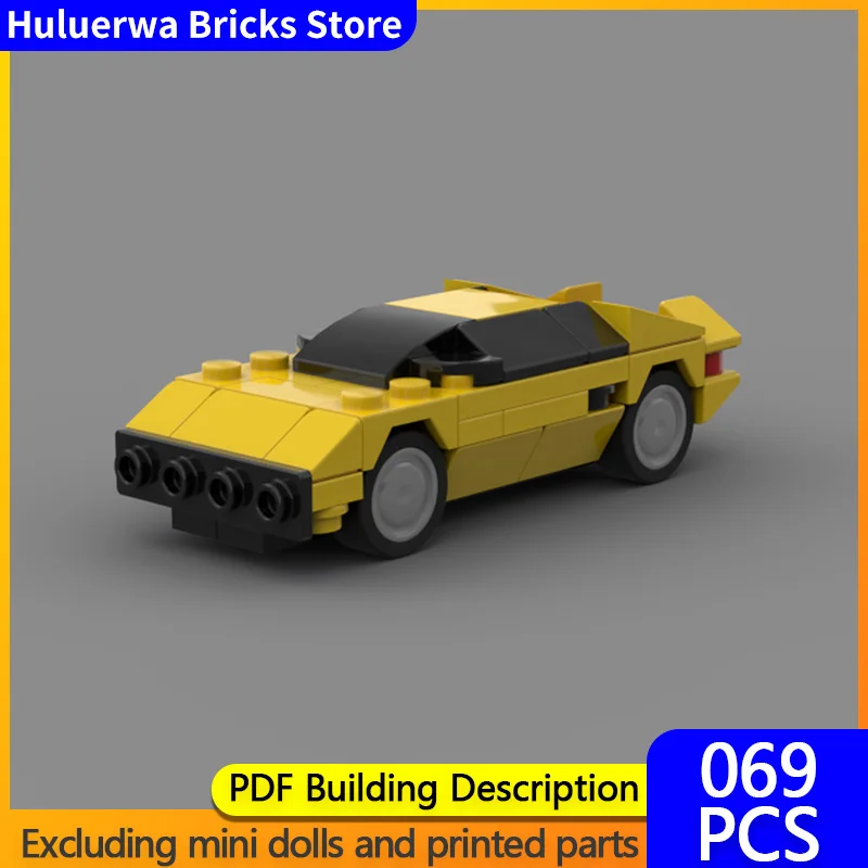 Speed Racing Car Model MOC Building Bricks Countach LP400 Hypercar Modular Technology Children Holiday Gifts Assemble Toys Suit
Speed Racing Car Model MOC Building Bricks Countach LP400 Hypercar Modular Technology Children Holiday Gifts Assemble Toys Suit