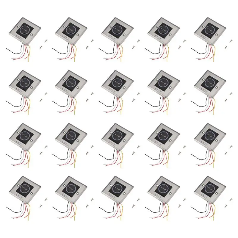 N82R 20X Infrared Sensor Switch No Contact Contactless Switches Door Release Exit Button With LED Indication
N82R 20X Infrared Sensor Switch No Contact Contactless Switches Door Release Exit Button With LED Indication