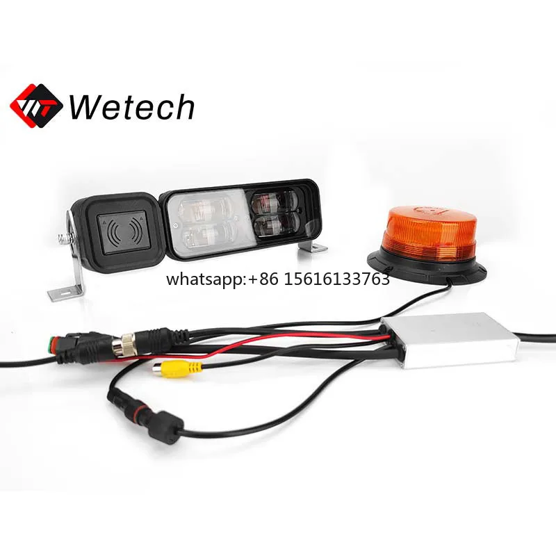 Forklift AI Obstacle Sensing Safety Light Blind Spot Safe Back Alarm Led Warning Warehouse Avoidance System Safety Solution
Forklift AI Obstacle Sensing Safety Light Blind Spot Safe Back Alarm Led Warning Warehouse Avoidance System Safety Solution