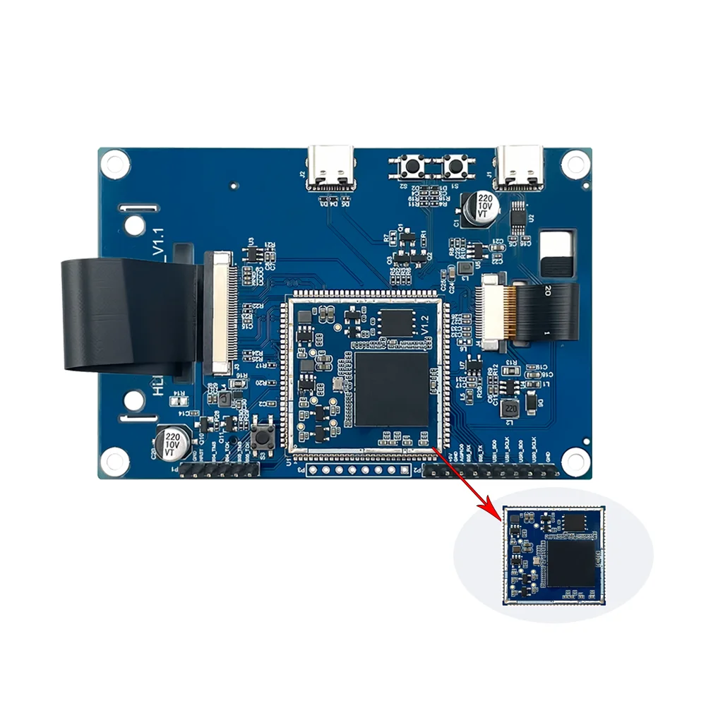 RUIST Manufacturer Sale HLK-TX510 AI Face Recognition TX510 Module 3D Binocular Camera Live Detection TTL Serial Communication
RUIST Manufacturer Sale HLK-TX510 AI Face Recognition TX510 Module 3D Binocular Camera Live Detection TTL Serial Communication