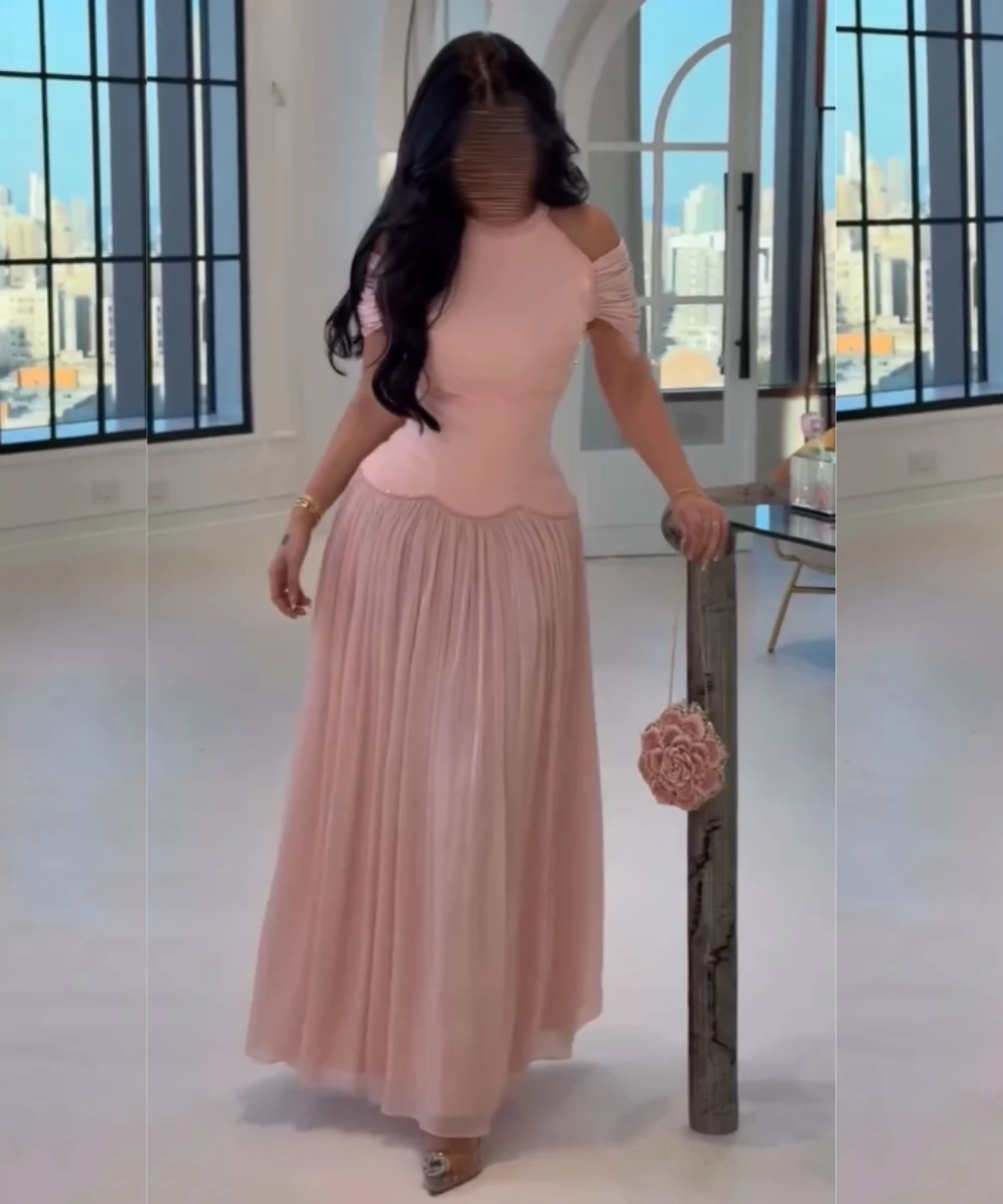 Customized Formal Chiffon Pleat Sequined A-line O-Neck Long Bespoke Occasion Celebrity Dresses High Quality Simple
Customized Formal Chiffon Pleat Sequined A-line O-Neck Long Bespoke Occasion Celebrity Dresses High Quality Simple
