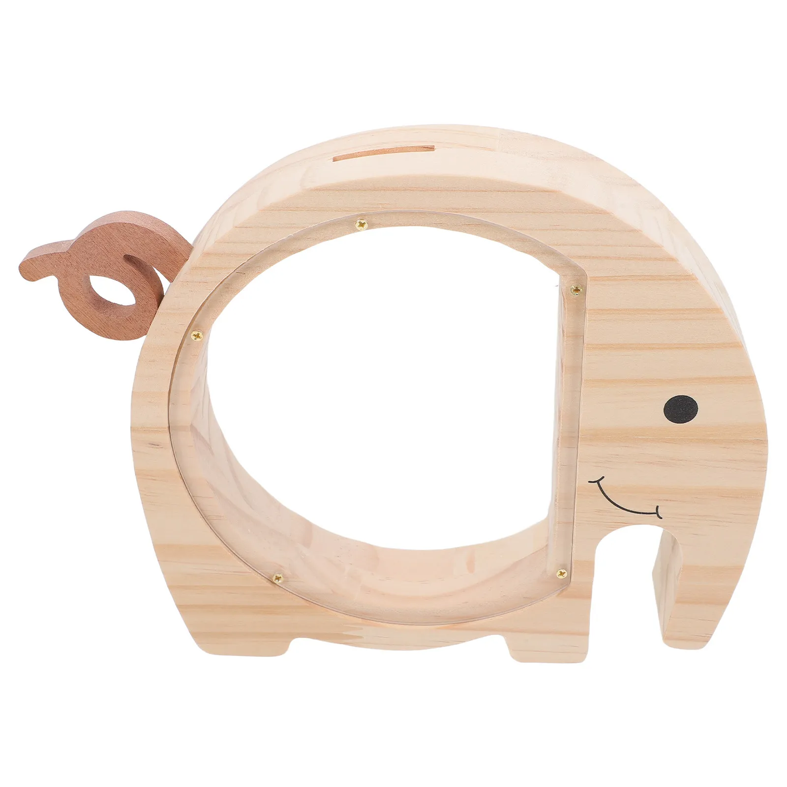 Wooden Elephant Kids Savings Bank Clear Acrylic Money Box Fun Educational Saving Tool Desktop Ornament Natural Aesthetic
Wooden Elephant Kids Savings Bank Clear Acrylic Money Box Fun Educational Saving Tool Desktop Ornament Natural Aesthetic