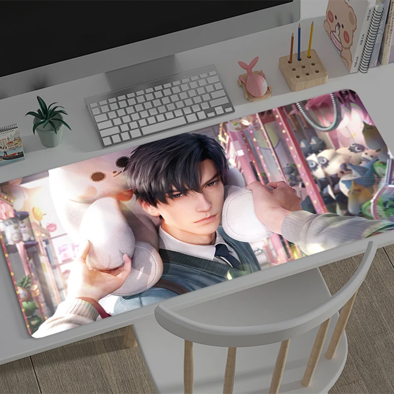 Mouse Pad Large Love and Deepspace Zayne Anti-Slip Rubber Gaming MousePad Durable Desk Pad for Office and Gaming Anime Mousepad
Mouse Pad Large Love and Deepspace Zayne Anti-Slip Rubber Gaming MousePad Durable Desk Pad for Office and Gaming Anime Mousepad