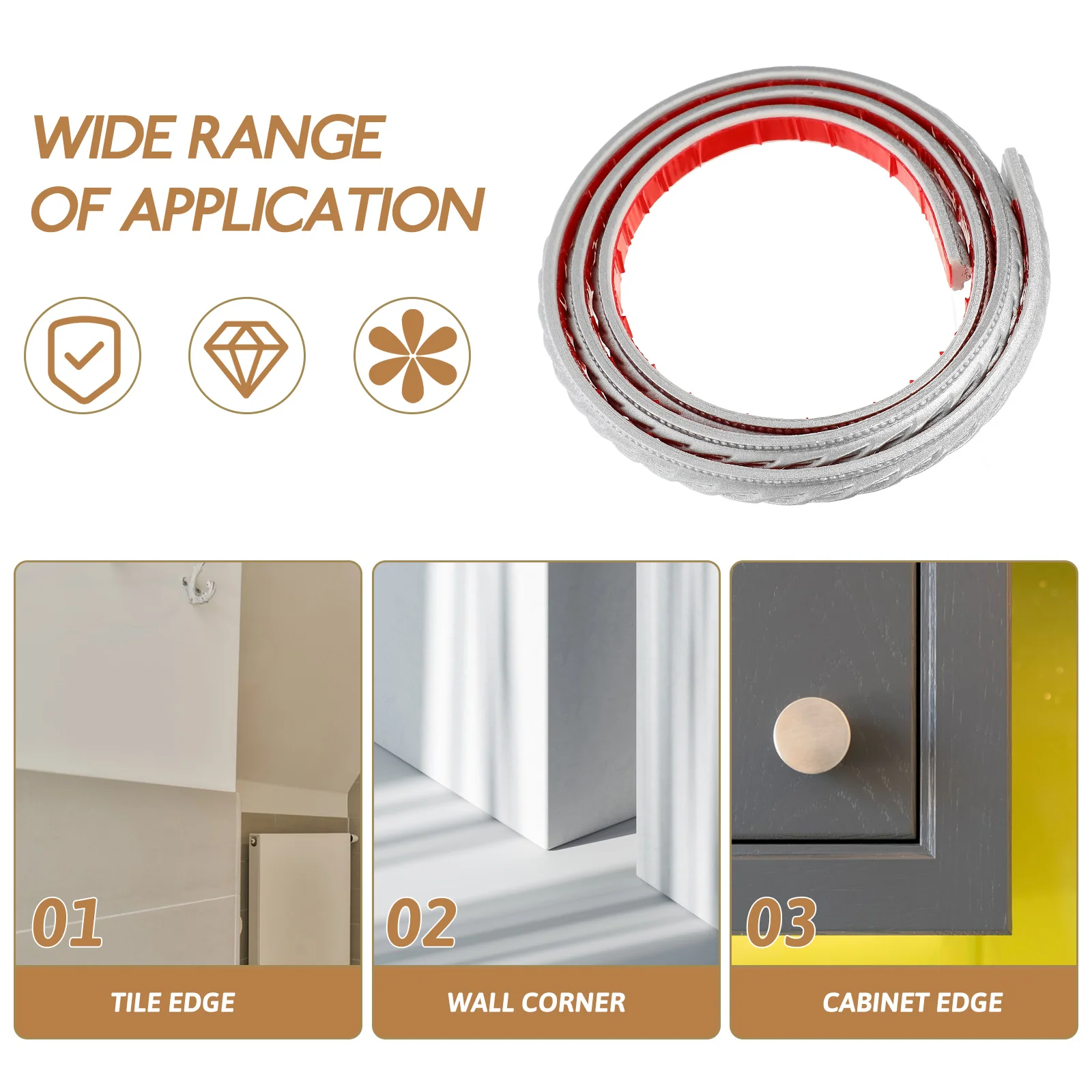 PVC Line Decorative Frame Moulding Wall Trim Flexible Molding for Walls Multifunctional Self-adhesive Mouldings Baseboard
PVC Line Decorative Frame Moulding Wall Trim Flexible Molding for Walls Multifunctional Self-adhesive Mouldings Baseboard