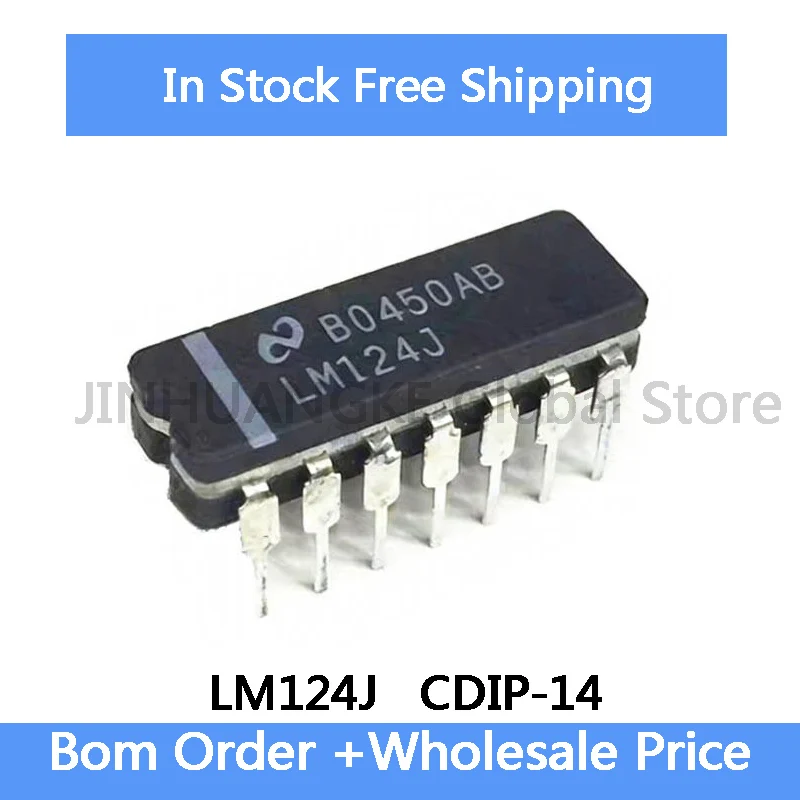 5Pcs LM124J LM124 CDIP-14 in Stock Wholesale
5Pcs LM124J LM124 CDIP-14 in Stock Wholesale