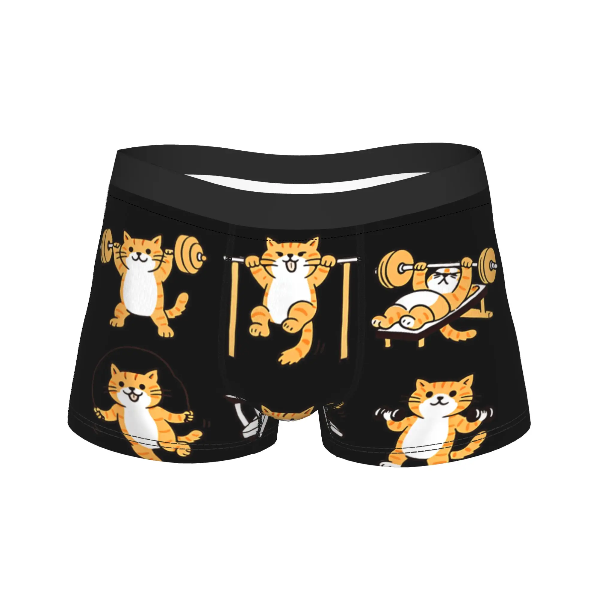Retro Weight Lifting Gym Cat Funny Underwear Man Underpants Custom Novelty Trunk Quality Boxer Brief Plus Size
Retro Weight Lifting Gym Cat Funny Underwear Man Underpants Custom Novelty Trunk Quality Boxer Brief Plus Size