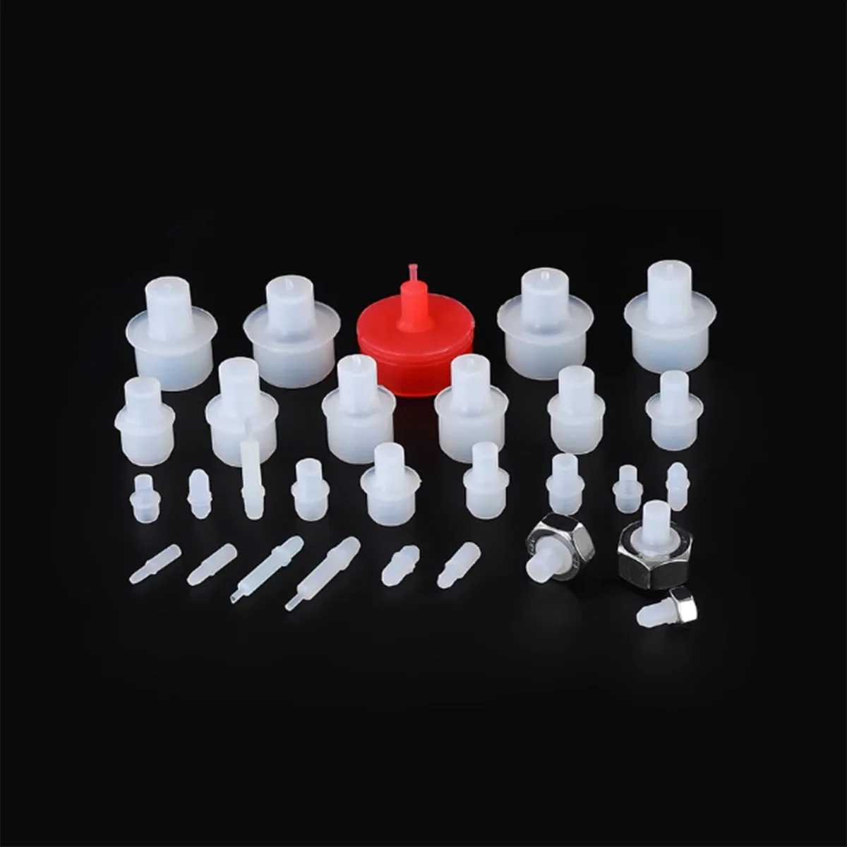 Silicone Transparent Solid Blind Hole Chamfered Plug Internal Thread Sprayed Dust-Proof High-Temperature Resistant Sealing Plug
Silicone Transparent Solid Blind Hole Chamfered Plug Internal Thread Sprayed Dust-Proof High-Temperature Resistant Sealing Plug