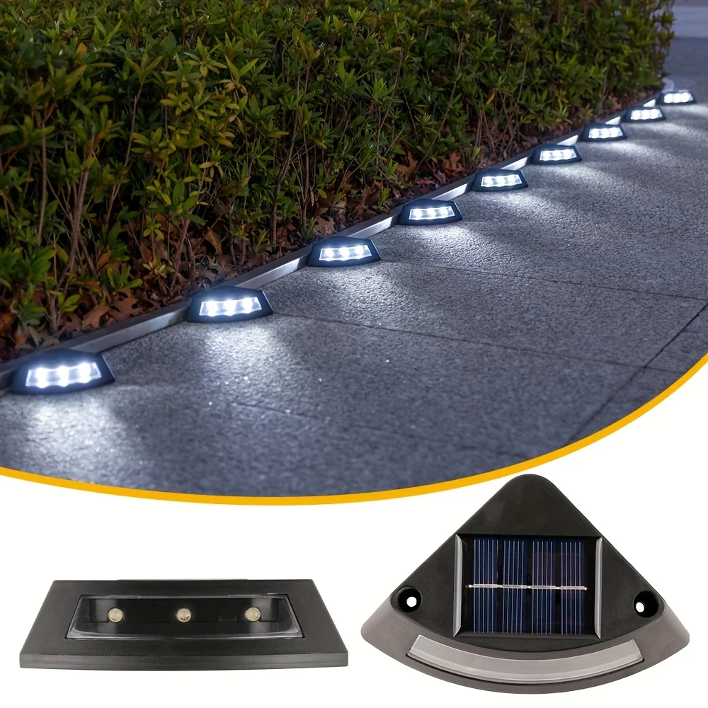4/8/12 Pack Pizza Shape Solar Deck Driveway Light Outdoor Waterproof Driveway Lamp for Stair Sidewalk Pathway Patio Garden Decor
4/8/12 Pack Pizza Shape Solar Deck Driveway Light Outdoor Waterproof Driveway Lamp for Stair Sidewalk Pathway Patio Garden Decor