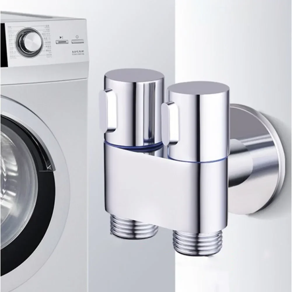 G1/2 1 In Two Out Double Control Washing Machine Faucet Toilet Triangle Valve Point Interface Washing Machine Faucet
G1/2 1 In Two Out Double Control Washing Machine Faucet Toilet Triangle Valve Point Interface Washing Machine Faucet