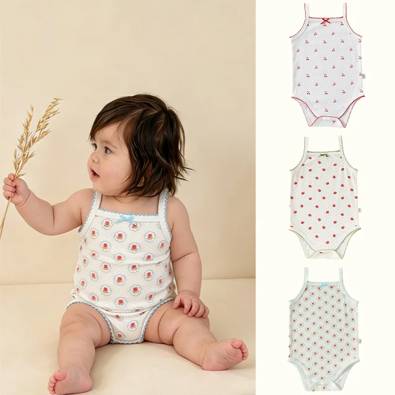 ZOETOPKID Summer Baby Girl Romper Cotton 0-24M Newborn Kid Baby Clothes Sleeveless Jumpsuit Cute Sweet Princess Outfit
ZOETOPKID Summer Baby Girl Romper Cotton 0-24M Newborn Kid Baby Clothes Sleeveless Jumpsuit Cute Sweet Princess Outfit