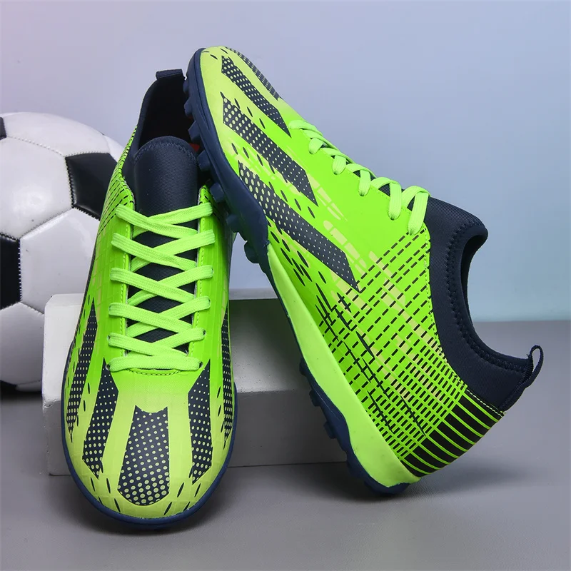 Fashion Green Mens Football Shoes Low Cut Fast Soccer Sneakers Man Trainers Outdoor Turf Futsal Shoes Men zapatillas de futbol
Fashion Green Mens Football Shoes Low Cut Fast Soccer Sneakers Man Trainers Outdoor Turf Futsal Shoes Men zapatillas de futbol