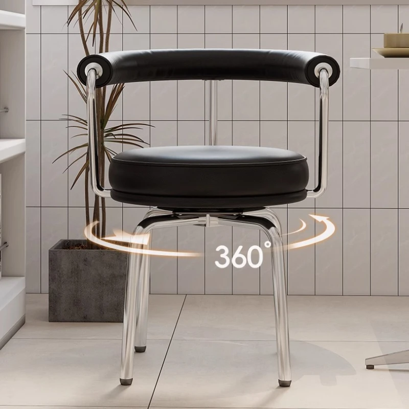 Modern Restaurant Furniture Bauhaus Style Dining Chairs Minimalist Backrest Swivel Seat High Elasticity Sponge Bar Chair
Modern Restaurant Furniture Bauhaus Style Dining Chairs Minimalist Backrest Swivel Seat High Elasticity Sponge Bar Chair