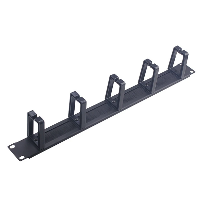 1U Cabinets Cable Management Network Organizer Network Brush Panel Five Ring Detachable Wire Manager Frame 1 Piece
1U Cabinets Cable Management Network Organizer Network Brush Panel Five Ring Detachable Wire Manager Frame 1 Piece