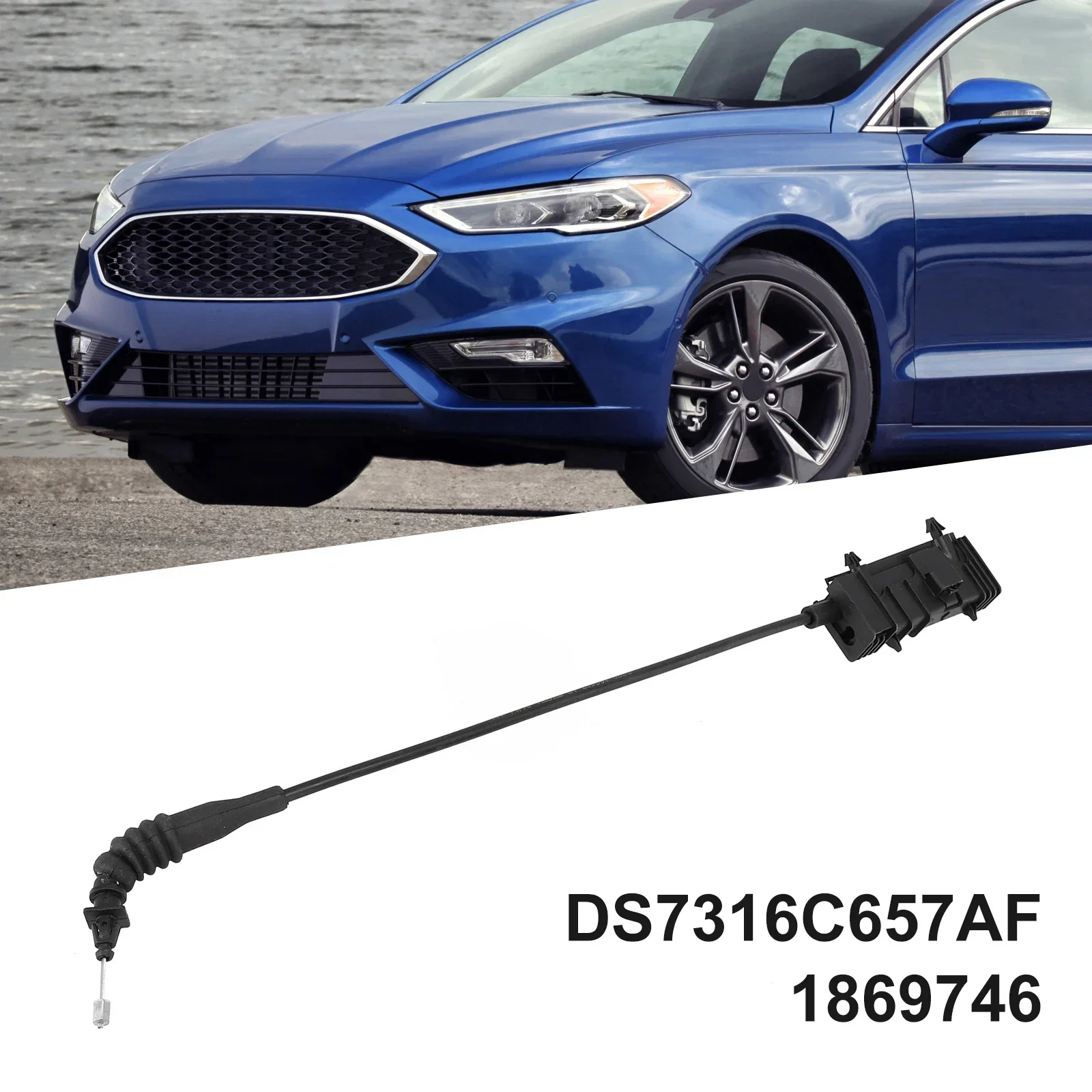 Автомобильный левый капот двигателя, трос для Ford Fusion 13-16 DS7316C657AF, трос капота, капот, детали капота, автомобильные аксессуары
Автомобильный левый капот двигателя, трос для Ford Fusion 13-16 DS7316C657AF, трос капота, капот, детали капота, автомобильные аксессуары