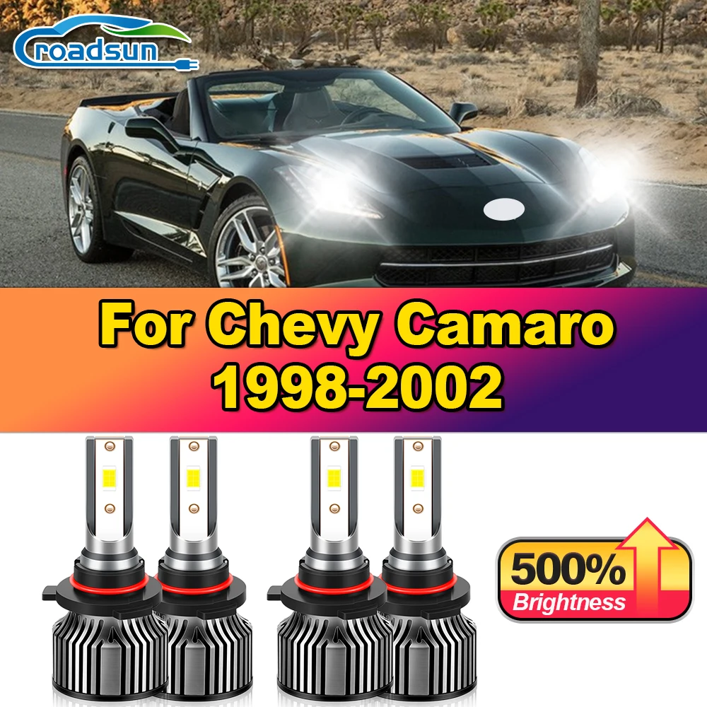 40000LM CSP Chips Светодиодные лампы для фар 240 Вт Turbo Автолампы 12 В 6000 К Передний фонарь для Chevy Camaro 1998 1999 2000 2001 2002
40000LM CSP Chips Светодиодные лампы для фар 240 Вт Turbo Автолампы 12 В 6000 К Передний фонарь для Chevy Camaro 1998 1999 2000 2001 2002