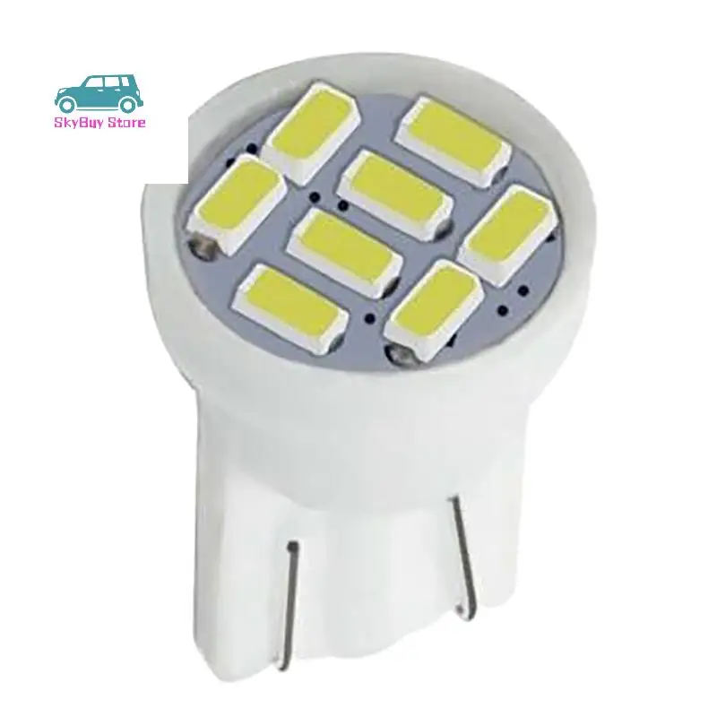 200 шт. T10 8SMD яркие белые светодиодные лампы для внутреннего освещения W5W 194 158 168 2825 6000K
200 шт. T10 8SMD яркие белые светодиодные лампы для внутреннего освещения W5W 194 158 168 2825 6000K
